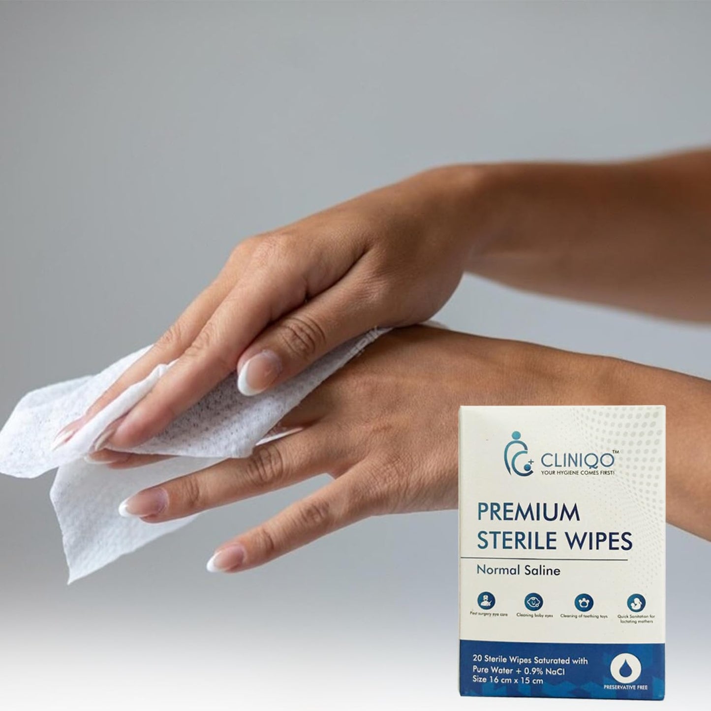 CLINIQO® Premium Sterile Wipes