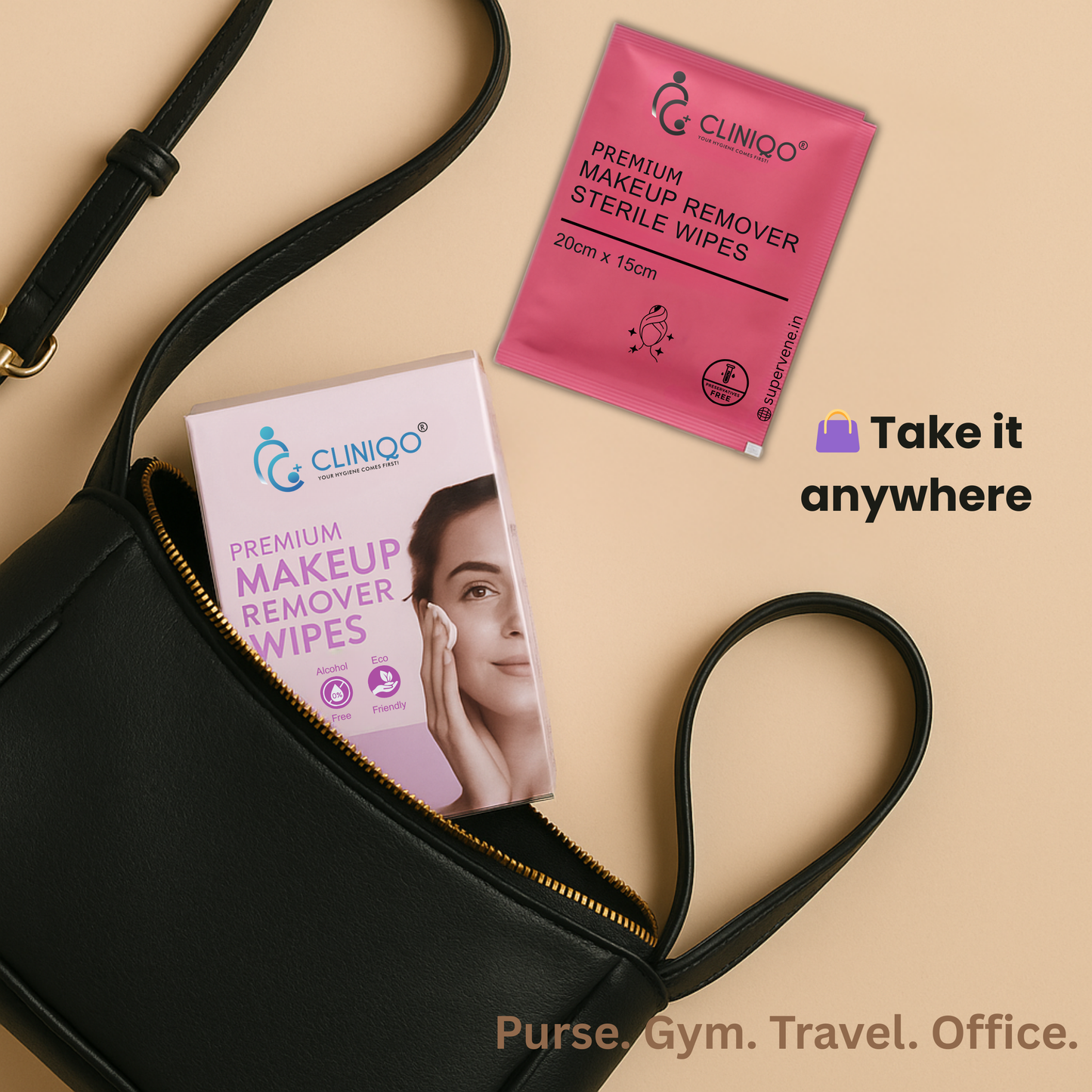 Makeup Remover Sterile Wipes Pack of 20 Sterile Wipes